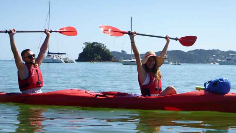 Join Coastal Kayakers for an unforgettable half day tour exploring the gorgeous coastal waters of the Bay of Islands.